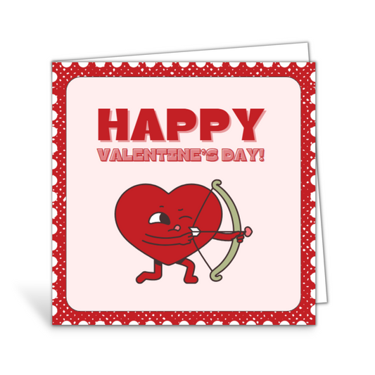 Card Valentines Happy Valentine's Day