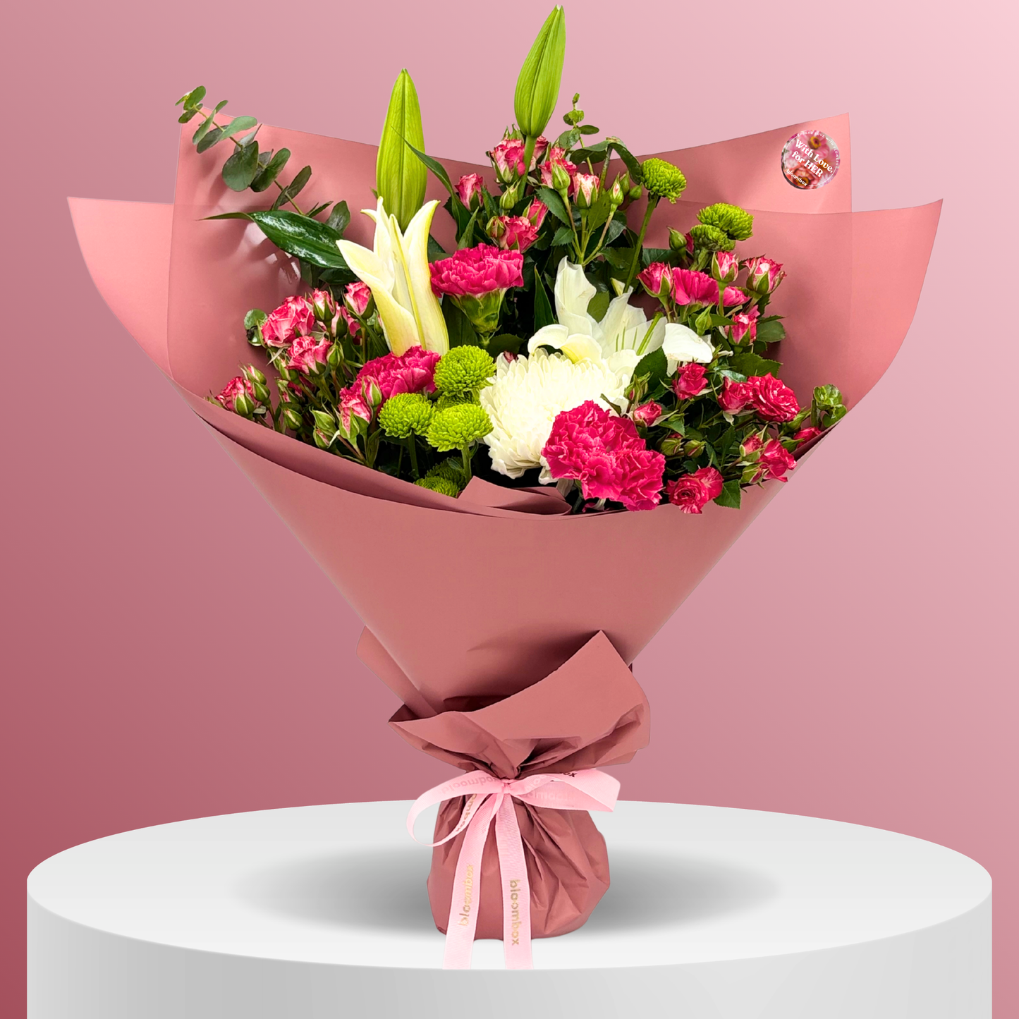 Bouquet Coral Prestige Pink