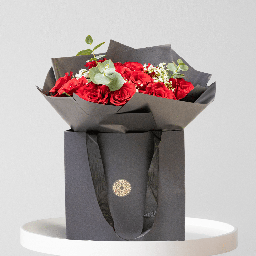 12 Red Roses Bouqs