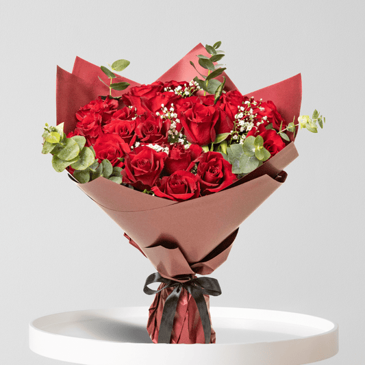 24 Red Roses Bouquet