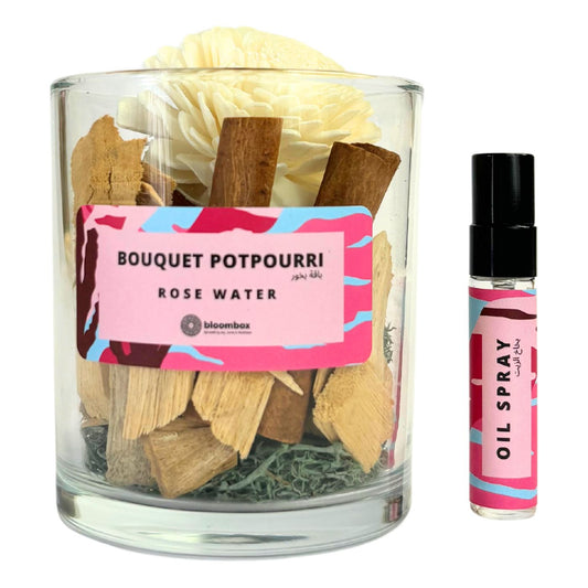 FLORAL POT POURRI ROSE WATER x 3