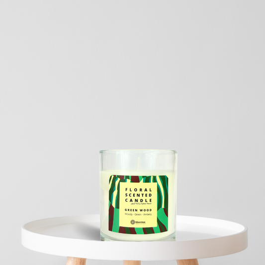 BloomGlow Petite Candle – Woodland Serenity