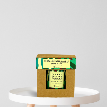 BloomGlow Petite Candle – Woodland Serenity