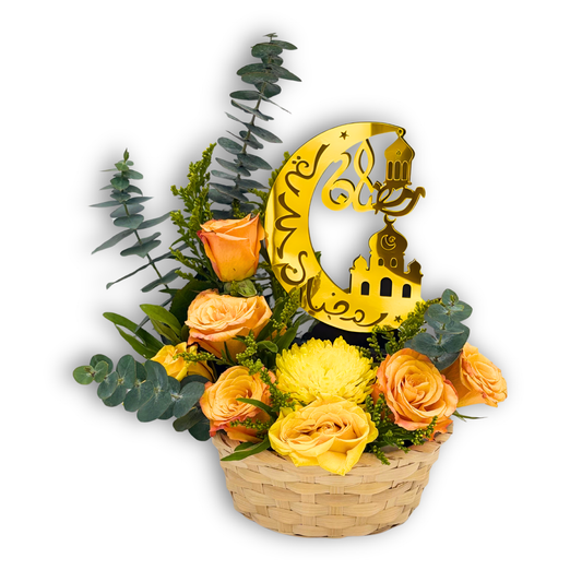 Golden Crescent Basket