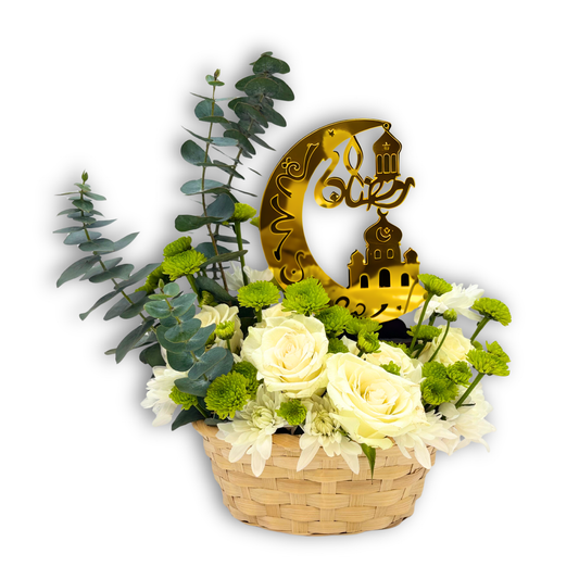 Crescent Serenity Basket