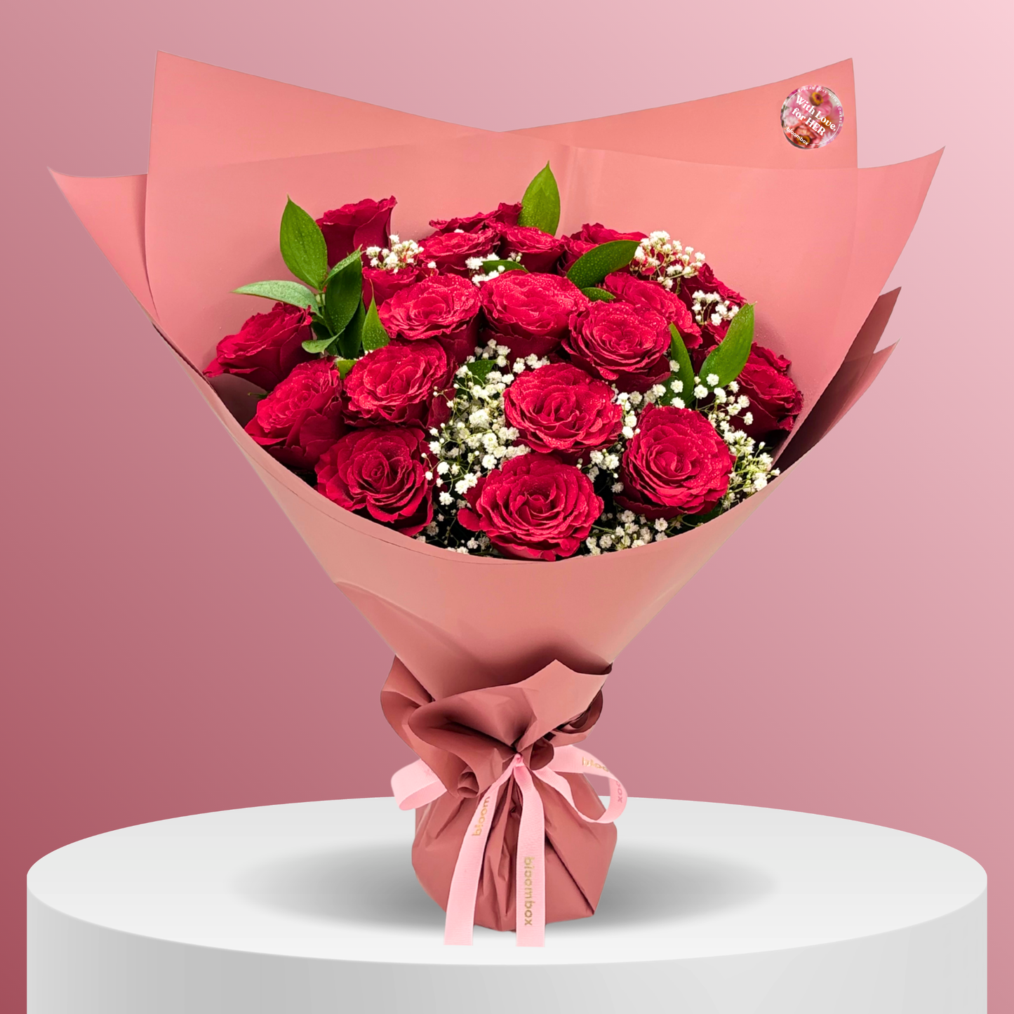 Bouquet Timeless Premium Red Rose