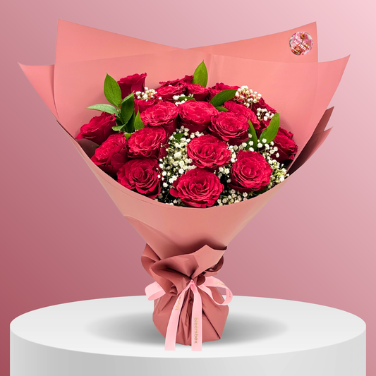 Bouquet Timeless Premium Red Rose