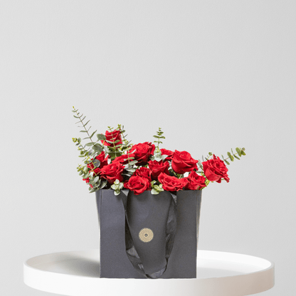 Elegant Rose box Medium Black