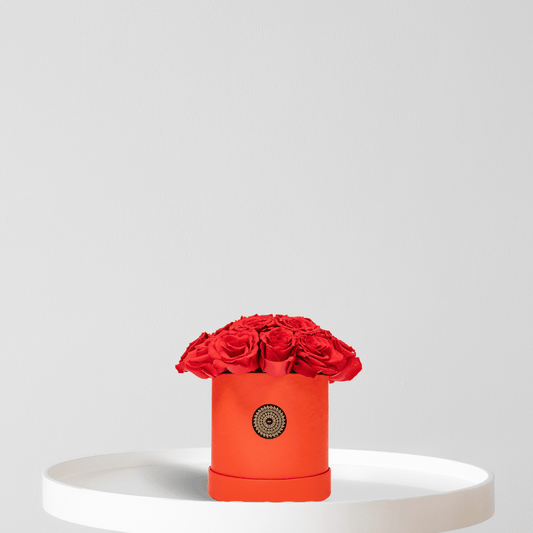 Iconic Rose Box Medium Red